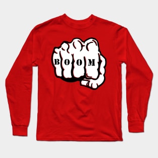 Boom Fist Tattoo Long Sleeve T-Shirt